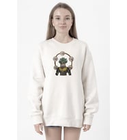Demon Slayer Anime Hantengu Clone Beyaz Kadın 2ip Sweatshirt