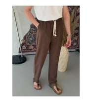 Erkek İthal Yıkamalı Keten Pantolon