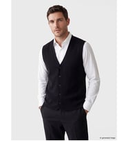 LCWAIKIKI Classic Lacivert Regular Fit V Yaka Erkek Triko Yelek