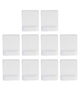 BK Gift Sublimasyon ve Lazer Baskıya Uygun Dikdörtgen Bilek Destekli Mouse Pad - (10'lu Paket)