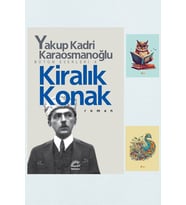 Kiralık Konak - Yakup Kadri Karaosmanoğlu - Iletişim Yayıncılık - 9789754700084 (2 NOT DEFTERLİ) (Renksiz)