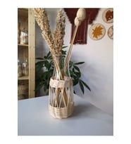 Rattan Bambu Vazo RATTAN DOĞAL BAMBU