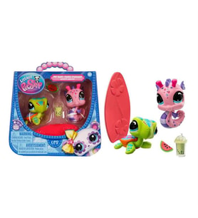Littlest Pet Shop Minişler 2’li Figür Seti S4 247&248 Denizatı Ve Deniz Kaplumbağası