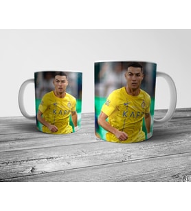 Pixxa Cristiano Ronaldo - Al Nassr FC Kupa Bardak Model 4