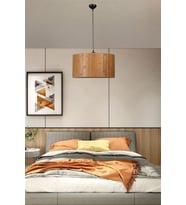 BAMBU 01 ABAJURLU TEKLİ SARKIT AVİZE