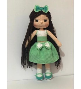 Miranda Bebek Amigurumi Organik Oyuncak