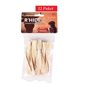 Flamingo Snacks RHide Rulo Tavuklu 12cm 70 Gr*12 Paket