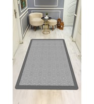 Modern Desenli Dijital Baskı Kaymaz Taban Halı H0205