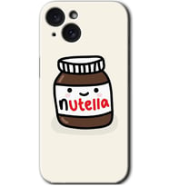 İphone 15 Plus Kılıf HD Desen Baskılı Kılıf - Nutella Aşkım