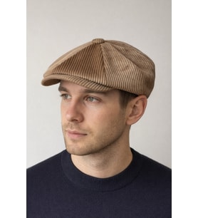 Kışlık Kadife Ingiliz Kasket Peaky Blinders Model Erkek Kasket Dökümlü Kadife Kasket