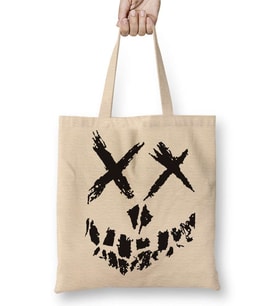 Suicide Squad Skull Bez Çanta Uzun Saplı