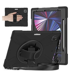 Apple İpad Pro 12.9 (2020) Kılıf Amazing Tablet Kapak - Siyah