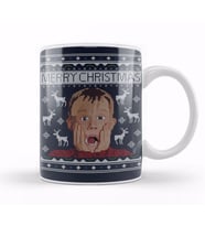 Home Alone Kevin Christmas Knit Kupa Bardak Porselen