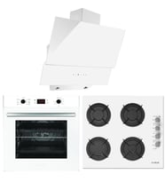 Alveus 6 Program Dijital Turbo Ankastre Cam Set - Beyaz