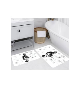 Eliana Home Baskılı 2'li Banyo Paspas Takımı RVG5268