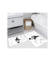 Eliana Home Baskılı 2'li Banyo Paspas Takımı RVG5268
