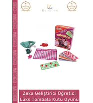 #Tombala Eğitici Gelişim Odaklı Aile Boyu Yılbaşı Parti Türkçe Lüks Tombala Oyunu
