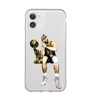 Iphone 11 Uyumlu Steph Curry Tasarımlı Şeffaf Telefon Kılıfı