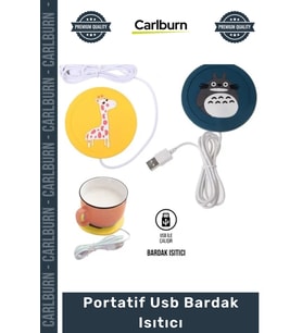 Özel Üretim Masaüstü Ofis Tipi Portatif Şık Isı Koruyucu Pratik Hızlı Kaliteli Usb Bardak Isıtıcı
