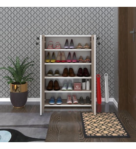 Kenzlife ayakkabılık ayakkabı dolabı kilitli be real crd 100*70*32 kapaklı arkalıklı ofis dolabı (Karışık)