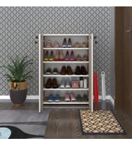 Kenzlife ayakkabılık ayakkabı dolabı kilitli be real crd 100*70*32 kapaklı arkalıklı ofis dolabı (Karışık)