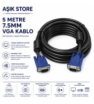 VGA Kablo 5 Metre