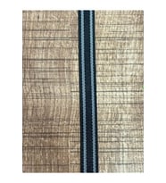1 CM SİYAH BEYAZ ÇİZGİLİ DEKORATİF AKSESUAR ŞERİT (1 METRE)