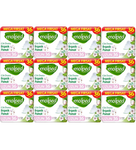 Molped Pure&Soft Hijyenik Ped Uzun 432 (12PK*36) Adet Mega Pk