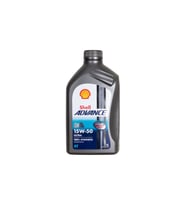 Shell Advance 4T Ultra 15W/50 1 Litre Motosiklet Motor Yağı - 0781387029531