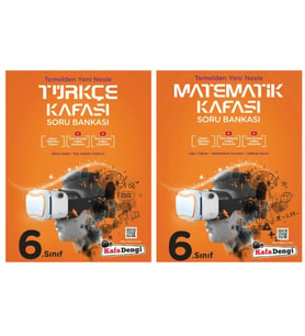 KAFA DENGİ YAYINLARI 6. Sınıf Türkçe + Matematik Kafası Soru Bankası