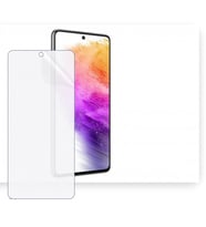 SChitec SAMSUNG Galaxy A73 5G Uyumlu Ön Yüzey Nano Şeffaf Hidrojel Ekran Koruyucu