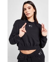 Nike Sportswear Air Fleece Hoodie Crop Oversize Kesim Kadın Sweatshirt