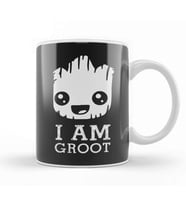 Guardians Of The Galaxy Cute Anime Baby Groot Kupa Bardak Porselen