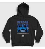 Presmono Unisex Siyah Statue Of God Betrayed Solo Leveling Kapüşonlu Sweatshirt 437167tt