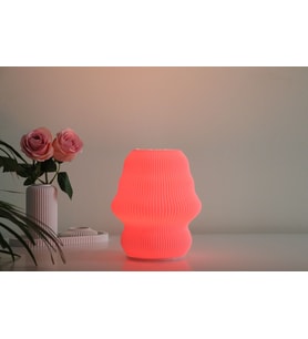 WAVY MASA LAMBASI (Açık Pembe)