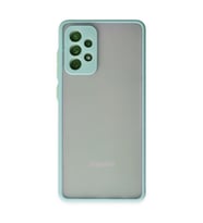 Samsung Galaxy A72 Kılıf Montreal Silikon Kapak - Turkuaz