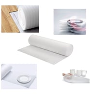 Rulo Şilte Tabak Arası Bardak Sarma Cam Sarma Şiltesi Taşınma Ambalaj Malzemesi 100cm X 20m (Doğal Beyaz)