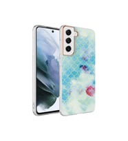 Samsung Galaxy S21 FE Uyumlu Kılıf Zore Bella Kapak (Mavi)