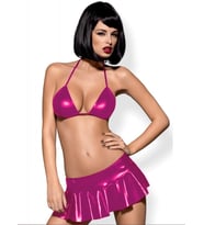 Fantezia Night Fantezi Pembe Mini Etekli SütyenTakım İç Giyim TG279094