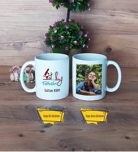 Patoloji Teknikeri Kupa Bardak Beyaz Fotoğraflı Tıp Bayramı Hediyesi