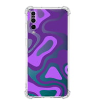 Huawei P20 Pro  Köşe Korumalı Antişok Kapak Renkli Desen Tasarımlı Şeffaf  Kılıf