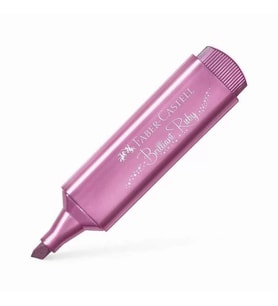 Faber Castell Fosforlu Kalem 46 Metalik Yakut Brilliant Ruby