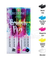 Talens Ecoline Brush Pen 5li Set Ana Renkler