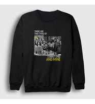 Presmono Unisex Siyah Mikhail Tal V2 Büyükusta Satranç Sweatshirt 421827tt