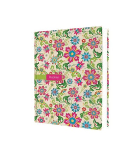 Deffter Daphne Spring 16.5x23,5 Sert Kapak Çizgisiz Defter 64599-2