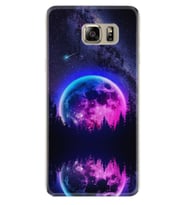 Samsung S7 Edge S20 Fe Plus Ultra S21 S22 Kılıf Boyun Askılı Silikon Star Planet 1652