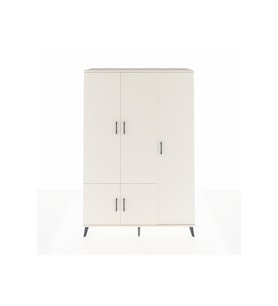 Hyperion Gardrop 7 Raflı 5 Kapaklı Tek Askılı 132x44x195 Aytaşı-Aytaşı
