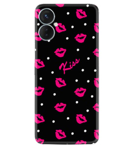 Tecno Spark 9T Kılıf Resimli Desenli Baskılı Silikon Kiss 1392