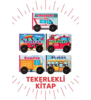 Kids Babies Tekerlekli Kitaplar 5 Kitap