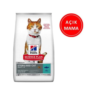 Hill's Sterilised Ton Balıklı 1 kg Kısırlaştırılmış Yetişkin Kedi Maması - Açık Paket